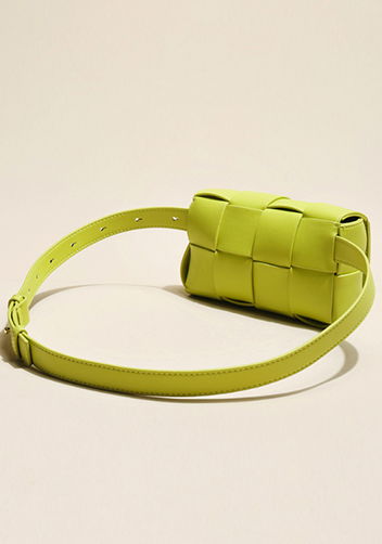 Mia Mini Leather Belt Shoulder Bag Kiwis