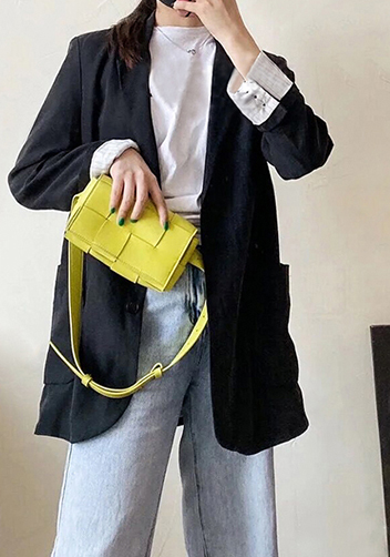 Mia Mini Leather Belt Shoulder Bag Kiwis