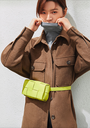Mia Mini Leather Belt Shoulder Bag Kiwis