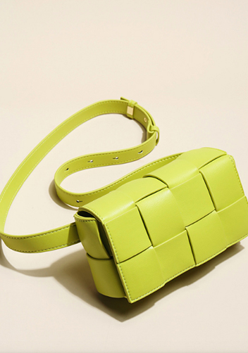 Mia Mini Leather Belt Shoulder Bag Kiwis