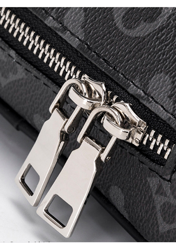 Louisa Flower Vegan Sling Bag Black