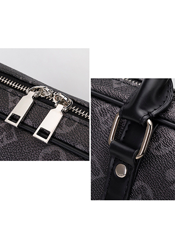 Louisa Poker Vegan Laptop Briefcase Black