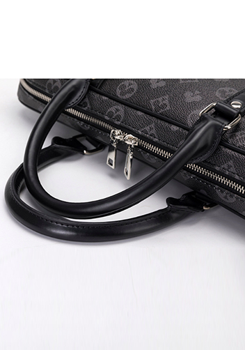 Louisa Poker Vegan Laptop Briefcase Black