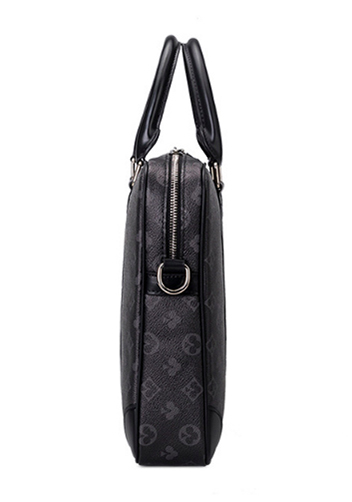 Louisa Poker Vegan Laptop Briefcase Black