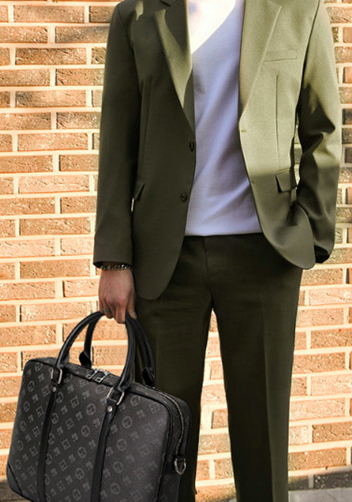 Louisa Poker Vegan Laptop Briefcase Black