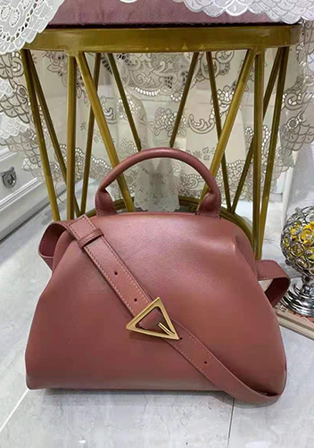 Mia Soft Leather Shoulder Bag Rust