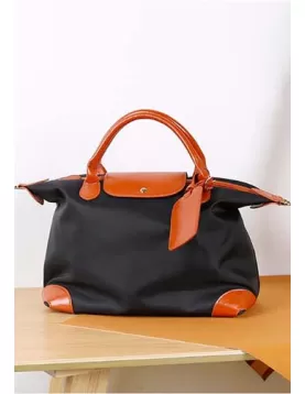 Rachele Nylon Medium Bag Black