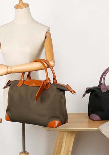 Rachele Nylon Medium Bag Black