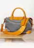 Rachele Nylon Medium Bag Grey