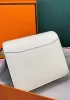 Kristine Palmprint Leather Shoulder Bag Cream