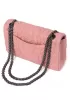 Adele Camellia Flap Medium Bag Lambskin Pink