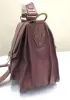 The Cartable Leather Bag Burgundy