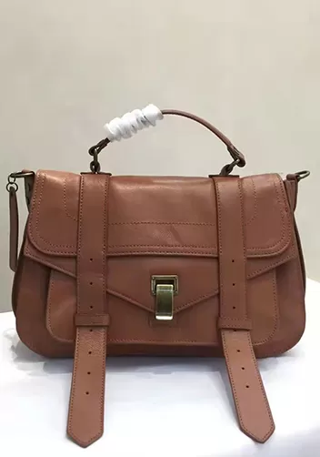 The Cartable Leather Bag Camel