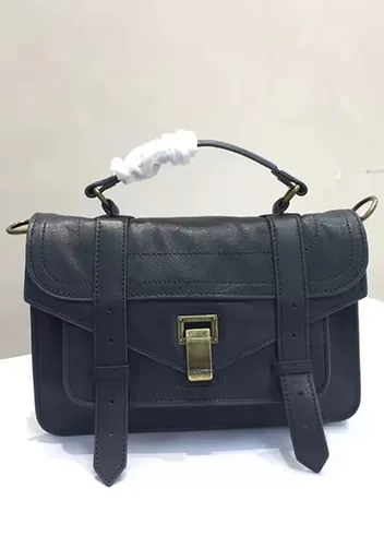 The Cartable Leather Small Bag Dark Blue