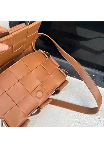 Mia Fringed Leather Shoulder Bag Camel