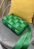 Mia Nylon Webbing Shoulder Bag Green