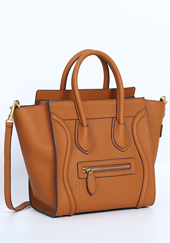 Vanessa Medium Tote Grain Leather Camel