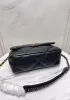 Adele Lilia Flap Small Bag Rectangular Hardware Black