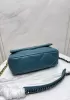 Adele Lilia Flap Small Bag Rectangular Hardware Blue