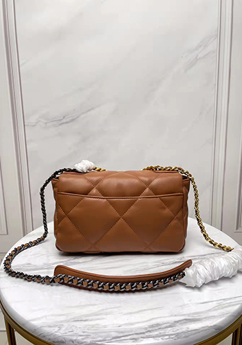 Adele Lilia Flap Small Bag Rectangular Hardware Camel