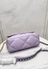 Adele Lilia Flap Small Bag Rectangular Hardware Purple