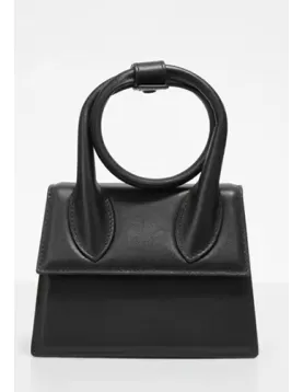 Small Is Beautiful Mini Bag Leather Black