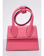 Small Is Beautiful Mini Bag Leather Hot Pink