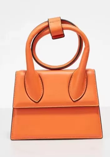 Small Is Beautiful Mini Bag Leather Orange
