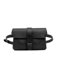 Glenda Belt Bag Vegan Leather Black