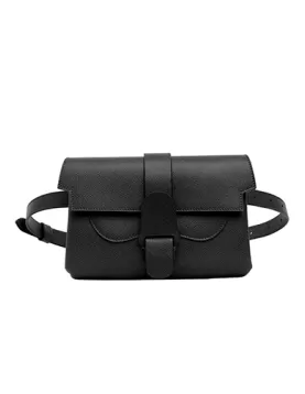 Glenda Belt Bag Vegan Leather Black