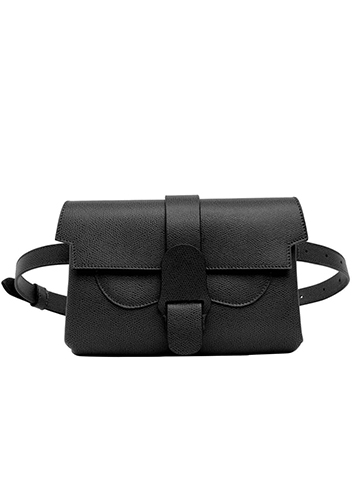 Glenda Belt Bag Vegan Leather Black