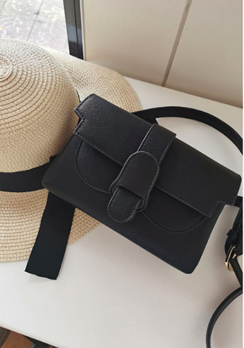 Glenda Belt Bag Vegan Leather Black