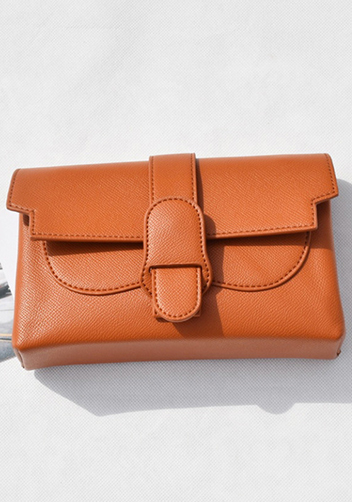 Glenda Belt Bag Vegan Leather Brown