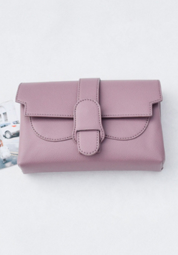 Glenda Belt Bag Vegan Leather Purple