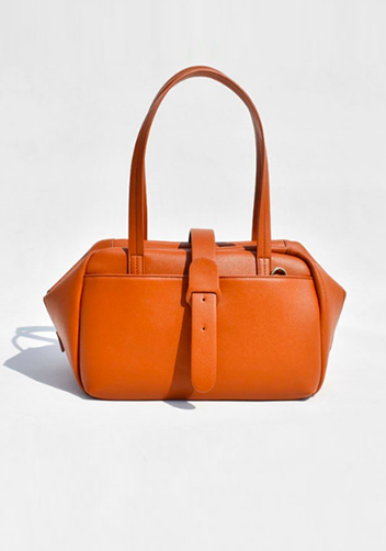 Glenda Shoulder Bag Vegan Leather Brown