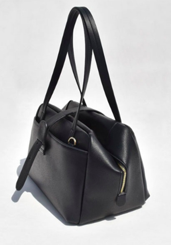 Glenda Shoulder Bag Vegan Leather Black