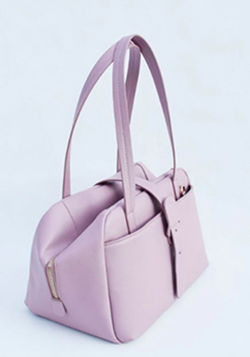Glenda Shoulder Bag Vegan Leather Light Purple