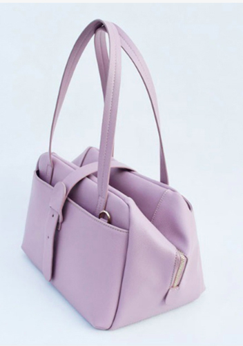 Glenda Shoulder Bag Vegan Leather Light Purple
