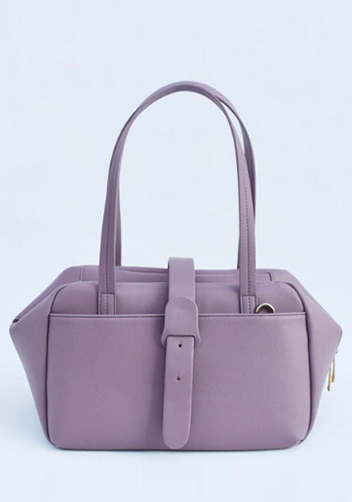 Glenda Shoulder Bag Vegan Leather Purple