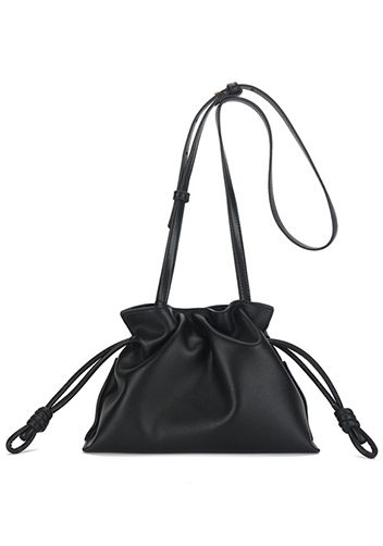 Salsa Mini Leather Clutch Black