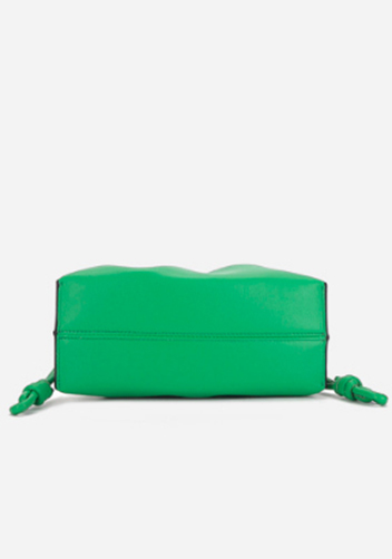 Salsa Mini Leather Clutch Green