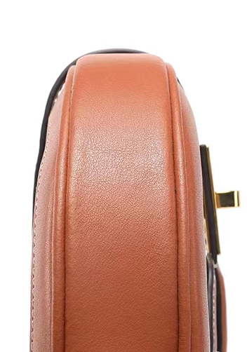 Anathema Calfskin Saddle Shoulder Bag Snake
