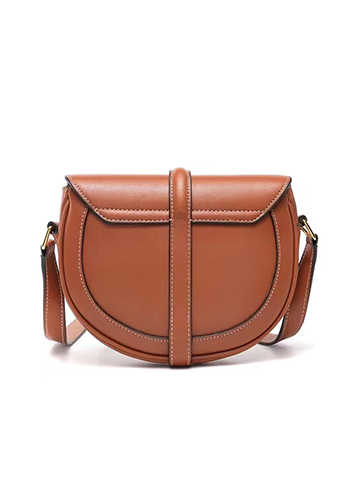 Anathema Calfskin Saddle Shoulder Bag Snake