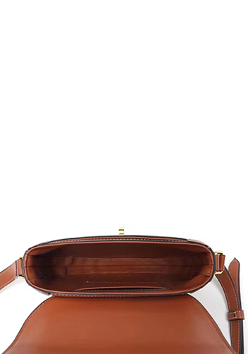 Anathema Calfskin Saddle Shoulder Bag Snake