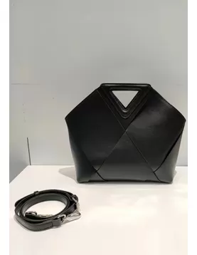 Euclid Medium Woven Bag Black