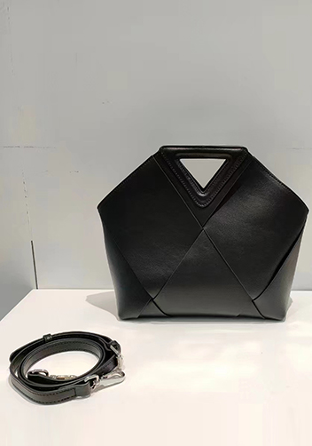 Euclid Medium Woven Bag Black