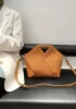 Euclid Medium Woven Bag Camel
