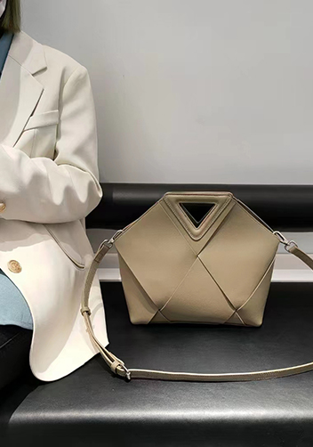 Euclid Medium Woven Bag Khaki