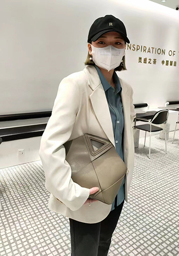 Euclid Medium Woven Bag Khaki