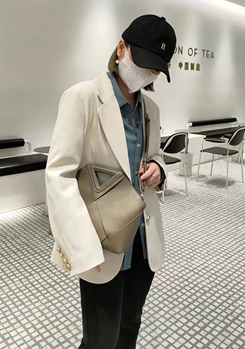 Euclid Medium Woven Bag Khaki